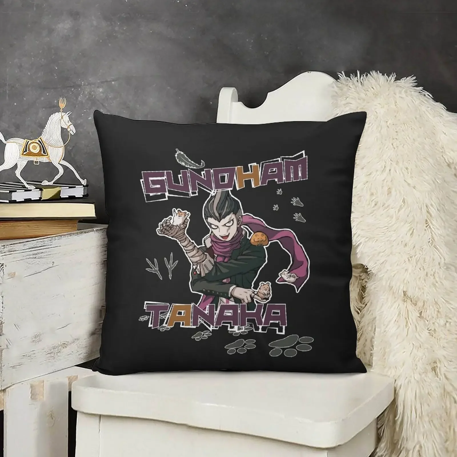 Декоративная подушка Gundham Tanaka осеннее украшение роскошная наволочка