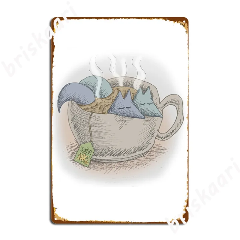 

Металлический плакат на чайную чашку для ванной, для кинотеатра, гостиной, на заказ, для кухни