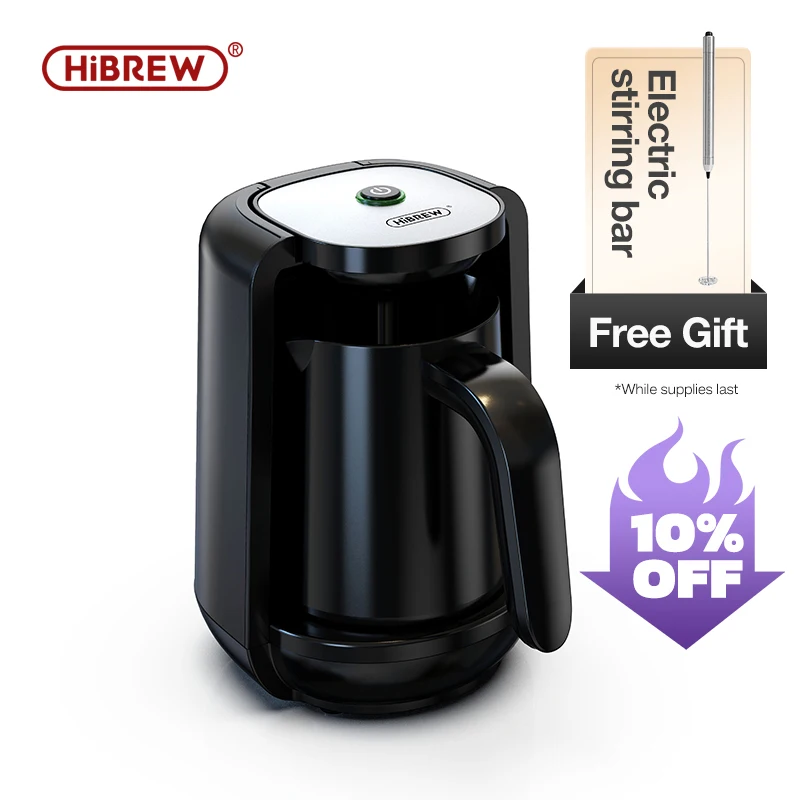 Автоматическая Турецкая кофемашина HiBREW, электрическая Кофеварка переменного тока 220 ~ 240 В, Кофеварка H9 Автоматическая Турецкая кофемашина HiBREW, электрическая Кофеварка переменного тока 220 ~ 240 В, Кофеварка H9