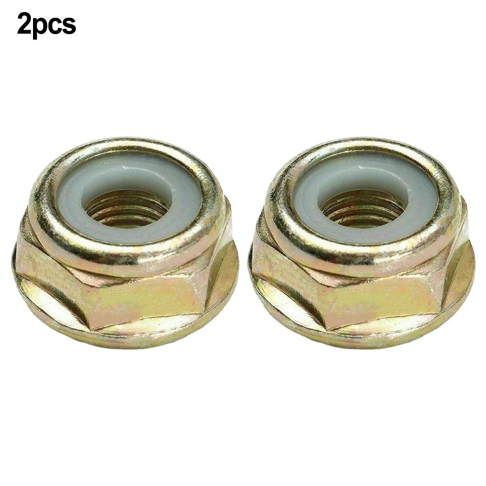 

2 шт., гайки для кустореза, металлическая левая резьба M10 X 1,25, универсальные для кустореза, аксессуары для триммера