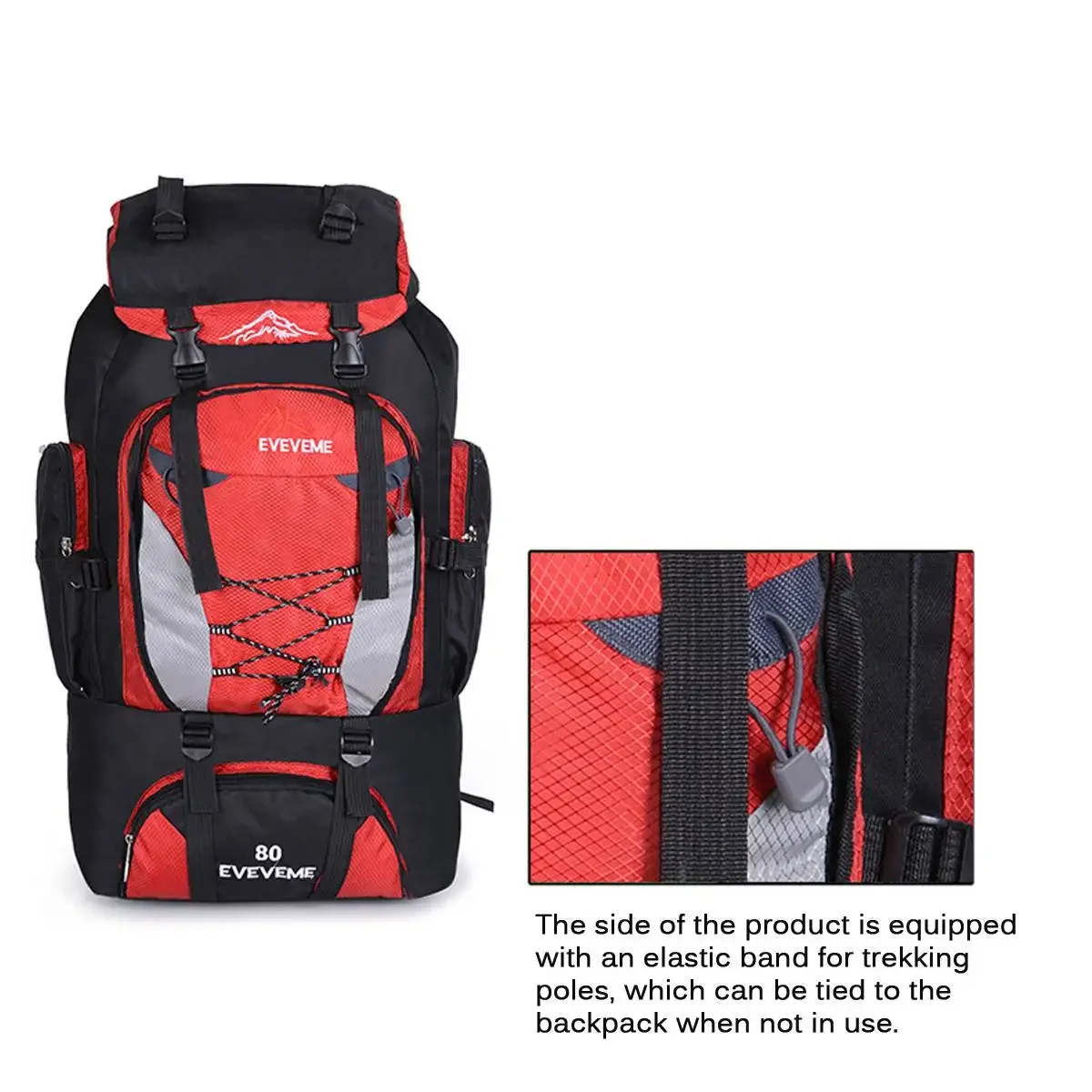 80 л уличные военные рюкзаки ткань Оксфорд водонепроницаемый тактический рюкзак