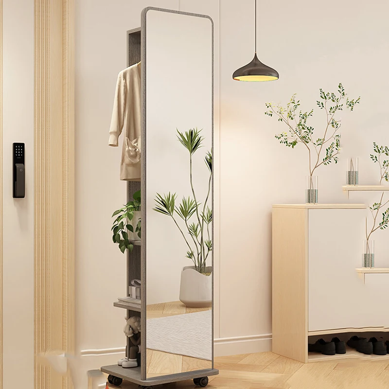 

Floor Hanger Wall Clothes Rack Entrance Hall Standing Boutique Clothing Rack Cabinets Rail Perchero Pared Home Furniture WJ35XP