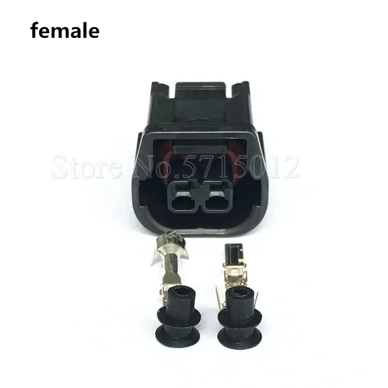 

2 отверстия 6189-7408/6189-1408 автомобильный разъем для фар противотуманные фары дневные ходовые огни вилка для Honda Crown URV Civic Accord