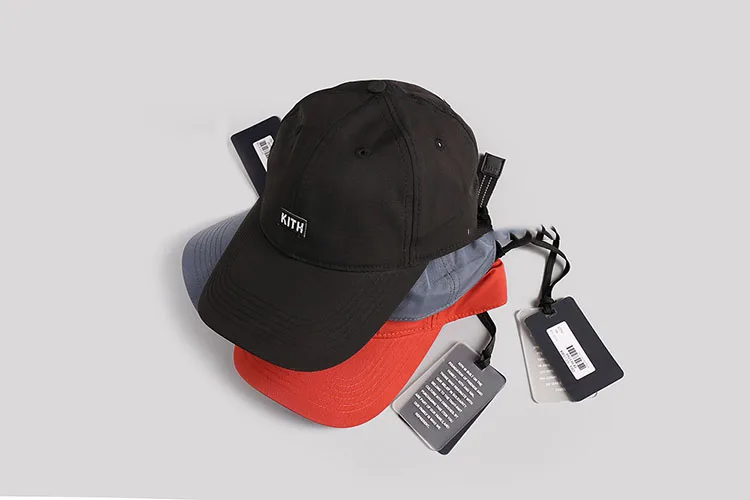 KITH SPORT-gorra de béisbol de alta calidad para hombre y mujer, gorro ajustable de estilo hip hop, kanye west, ropa de calle