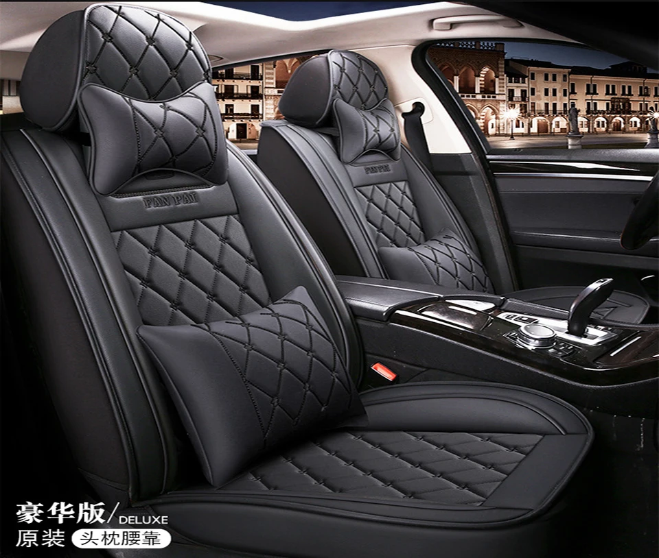 

Four Seasons Auto Universal Seat Cover PU Leather for Cadillac All Models SRX CTS Escalade ATS ATSL XTS CT6 SLS XT5 CT6 Auto Par