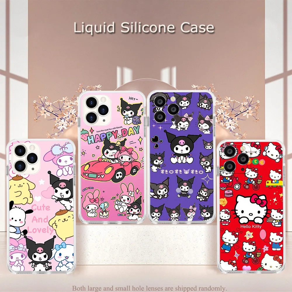 ID-25 sanrio family Soft чехол для Moto E4 E5 G6 GO E6 E6S(E6i) E7 E7i Edge 20 Fusion Lite Plus Play Power Pro