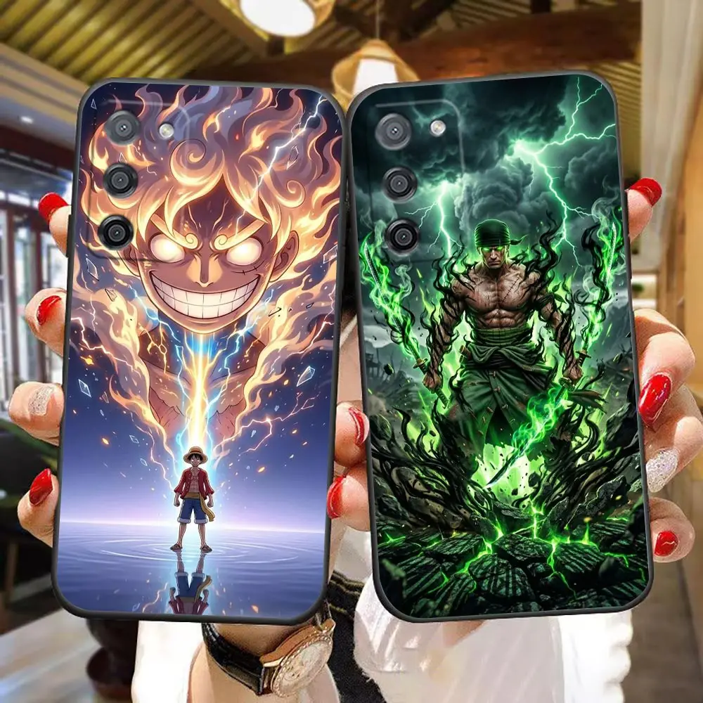 Фото Чехол для телефона Gear 5 Luffy Zoro One P-Piece для OPPO A5X A6X A6C A5 A6 A17 A16 A38 A53 A54 A55 A57 A58 A60 A74 A78 A93 A94 A98 №1