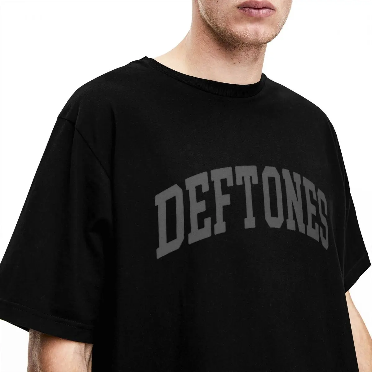 Новинка футболка Deftones рок с музыкальной группой мужская и женская из чистого