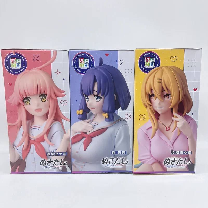 Фото Сага Что нужно, что я делаю остров Хацуджо? Tachibana Asane, Watarai Hinami & Azemichi Misaki Stopper Фигурка игрушка №2