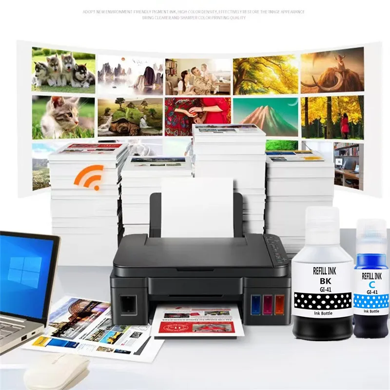 GI-41 GI 41 сменные чернила для принтера Canon PIXMA G1020 G2020 G3020 G3060 G1520 G2520 G2560 G3520 G3560 G3620