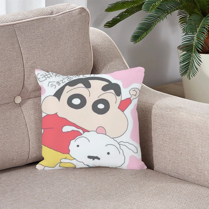 

Crayon Shin Chans Throw Pillow Covers Decorative Pillowcases for Pillows 45x45 Pillowcase Short Plush Cushion Cover Cushions Bed