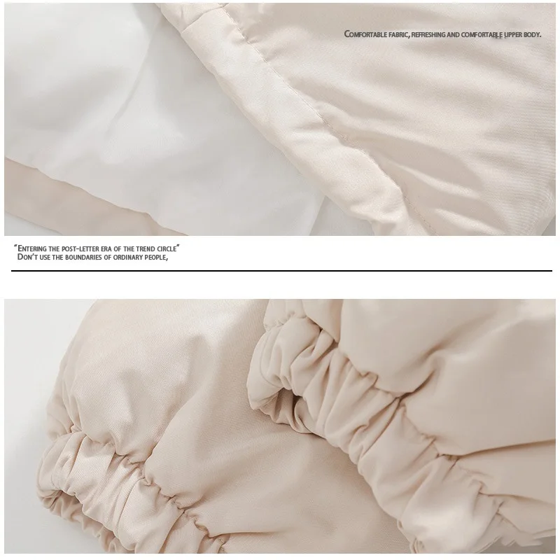 Rainbowtouches Mens Winter Cotton Parka Hip Hop Thicken Warm Down Jackets Casual Loose Coat Unisex Streetwear Japanese Outwear