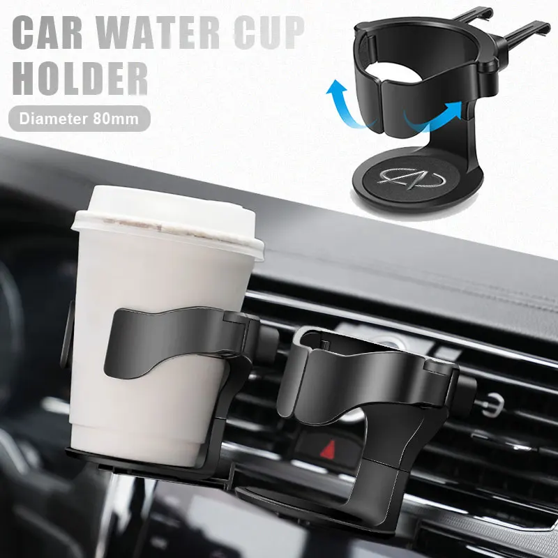 

Car-styling Cup Holder Air Vent Beverage Cup Mount Insert Stand for Mitsubishi ASX Lancer Pajero Outlander L200 EVO Accessories