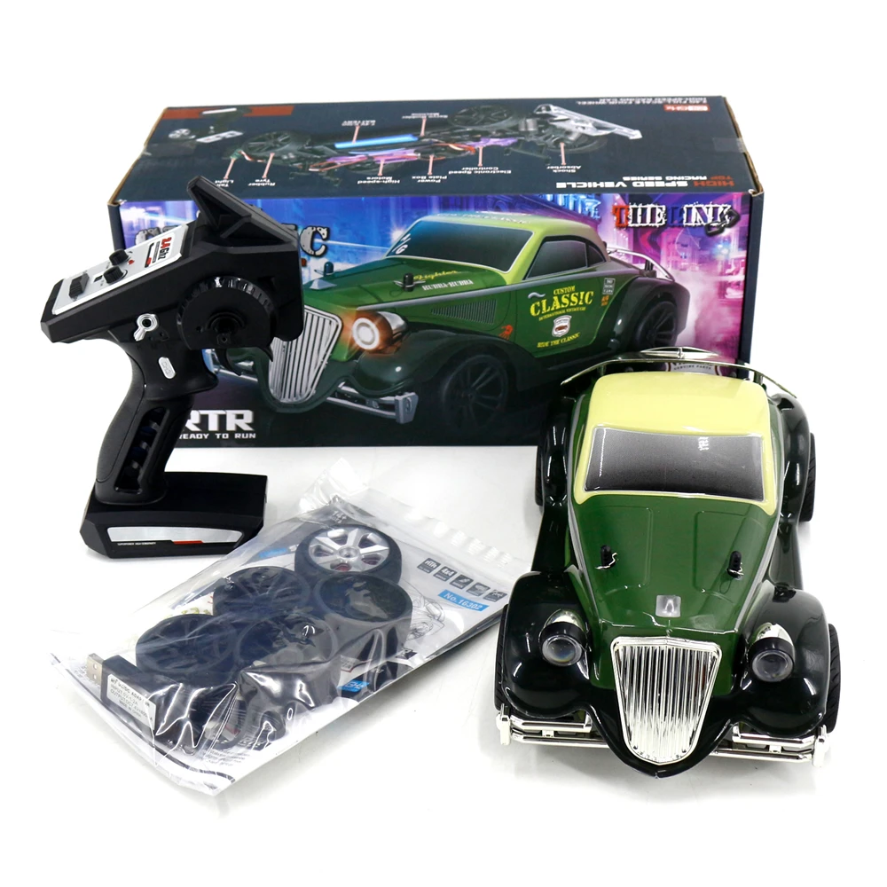 4WD 1:16 RC Drift Car с дистанционным управлением Классическая модель автомобиля в стиле