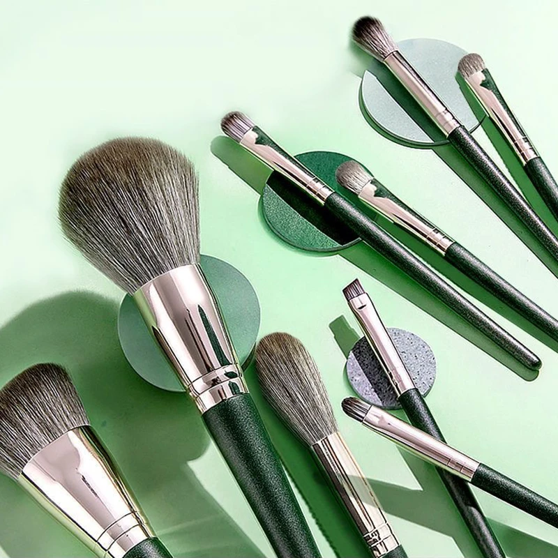 Профессиональный Набор Кистей Для Макияжа 14 Шт. Кисти С Мягкой Щетиной Пудры