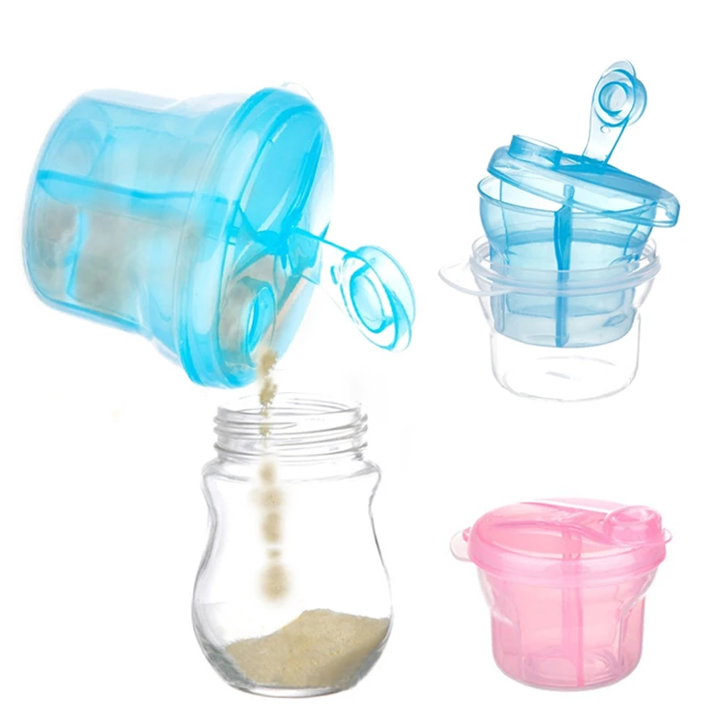 

Portable Baby Milk Powder Formula Dispenser Feeding Food Container Infant Mix Storage Feeding Box for Kids Care Travel Bottle