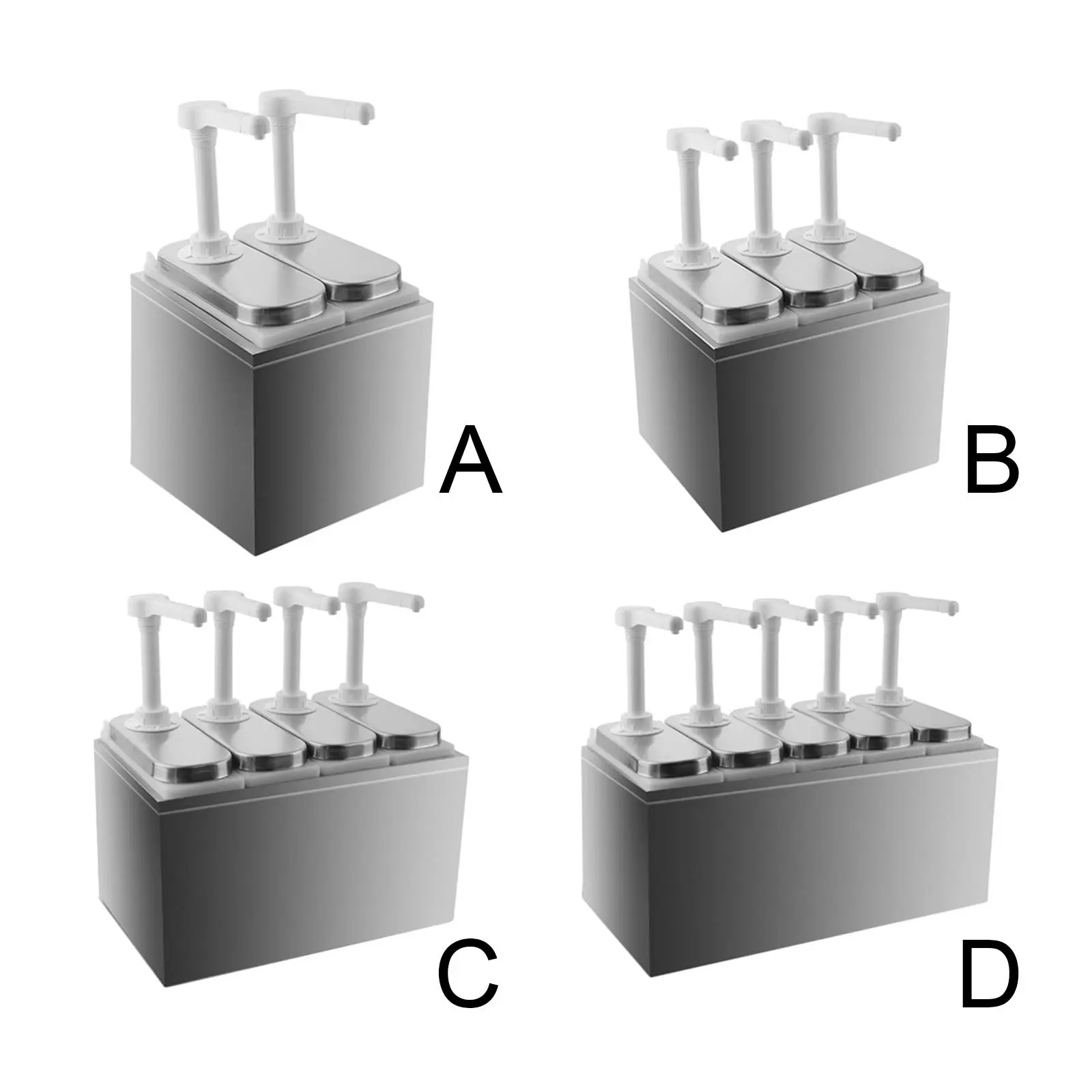 

Sauce Dispenser 1L Condiment Dispensing Tool Premium Quality Flexible Heads