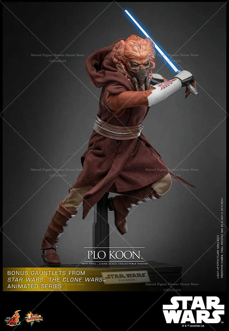 Фото Фигурка солдата HOTTOYS MMS785: Электрический Дорин Кел Дор и Пло Куун, масштаб 1/6, уникальный дизайн, полный комплект, 12 дюймов №3