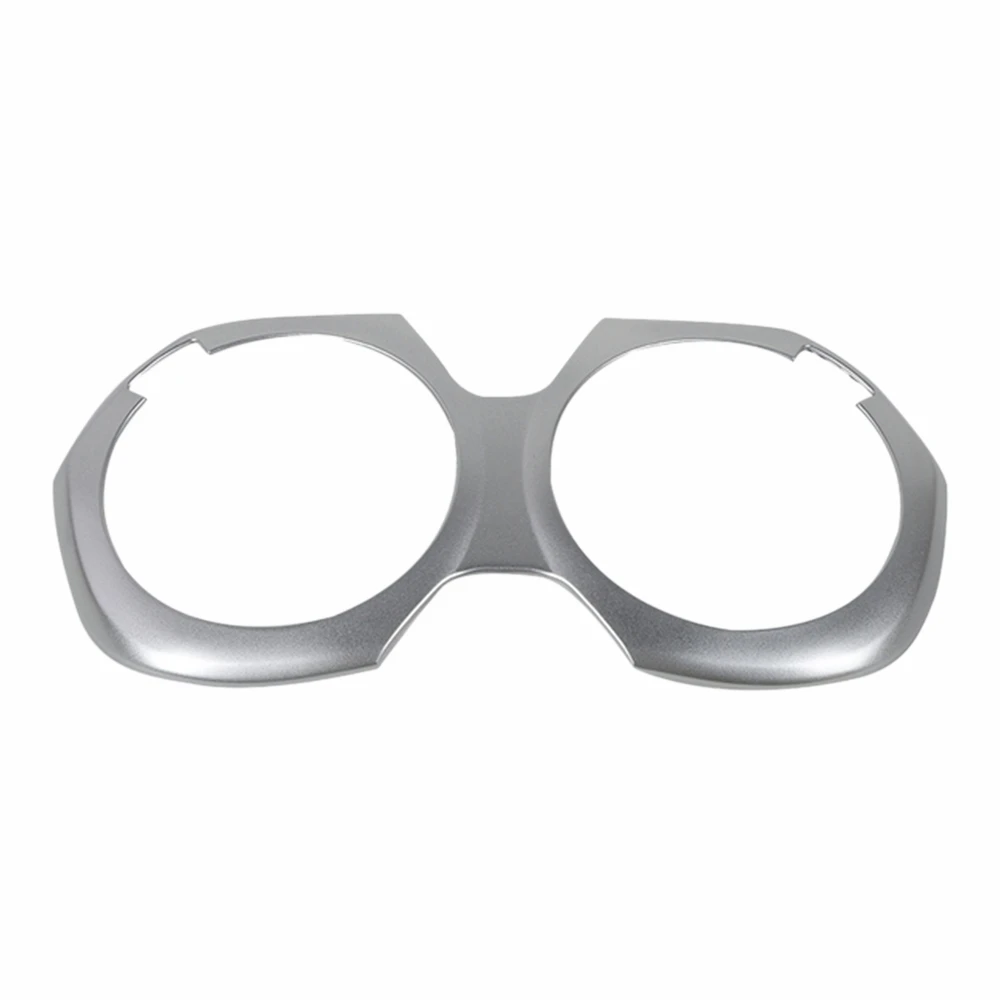 

Серебристая внутренняя панель автомобиля центральная консоль A/C Выходная рамка Обложка отделка для 2016-2022