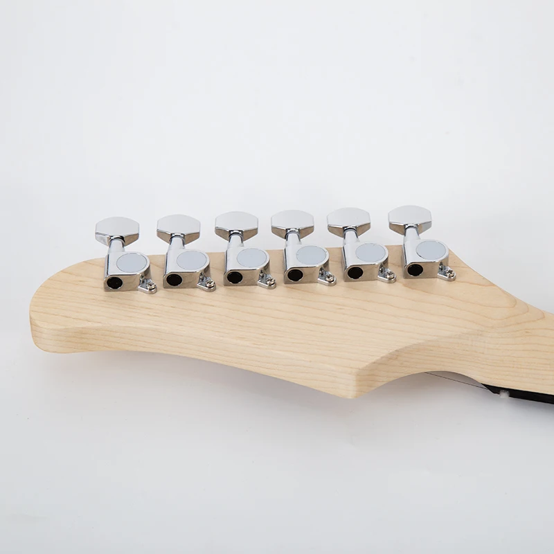 6-струнная Электрогитара ZLG ST гитара Sunburst color Alnico 5 быстрая доставка корпус из липы