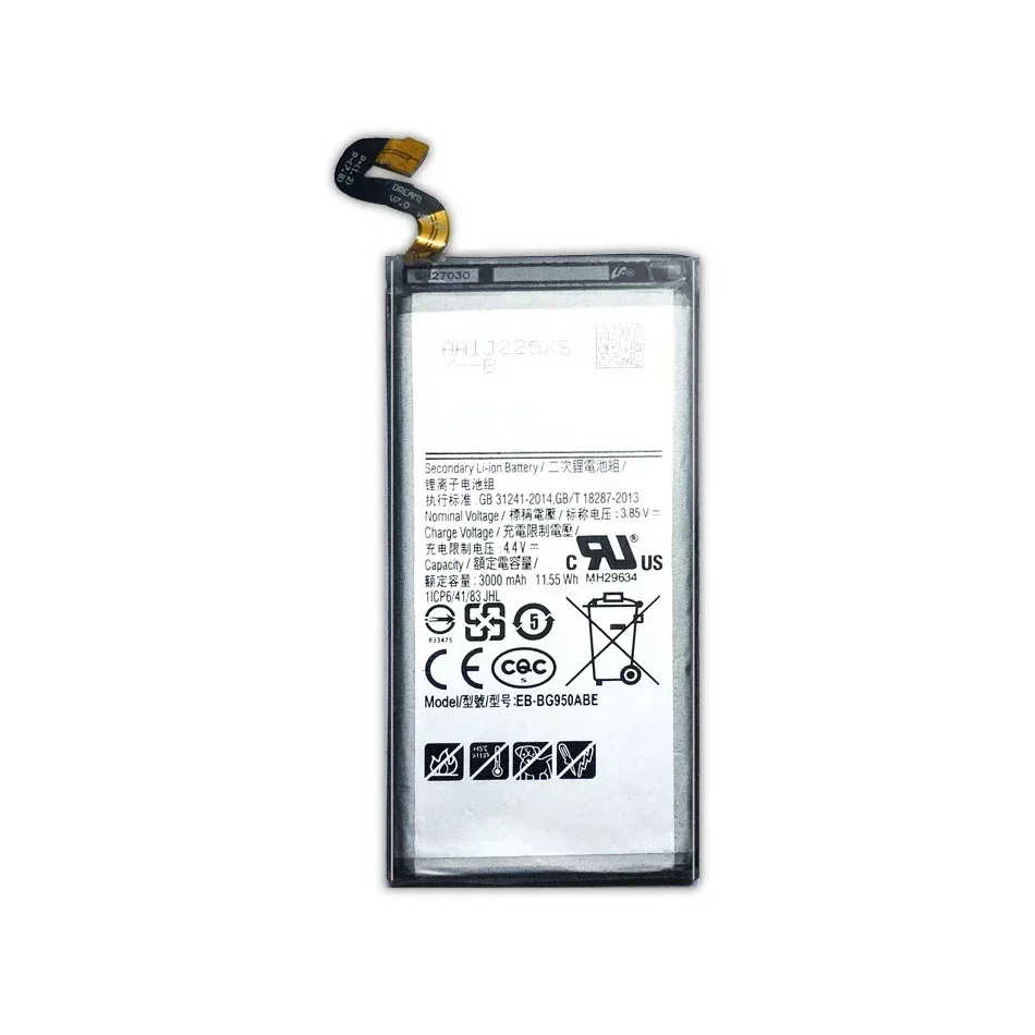 Аккумуляторы для мобильных телефонов EB-BG950ABE 3000 мАч Samsung Galaxy S8 SM-G950 SM G950 G950U G950F G950A