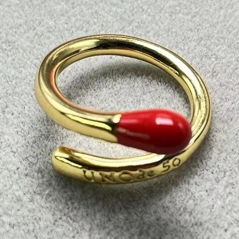 2023 UNode50 Европейский и американский креативный дизайн изысканное женское кольцо