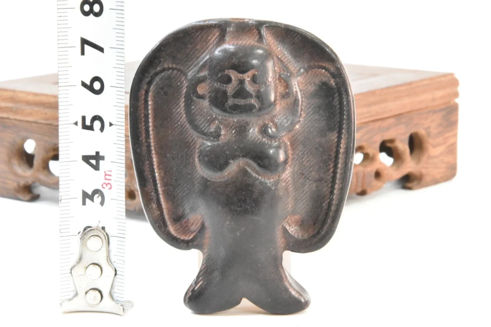 Китай Хуншань культура метеорит изысканный резной покровитель русалки святая