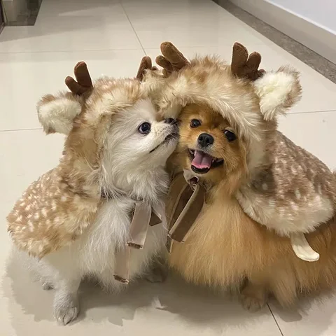 Костюм олень ANGDUO для собак