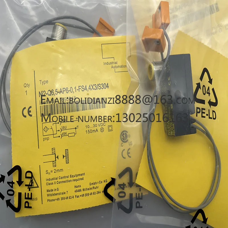 Новый датчик приближения Φ 011-BDS-2AP6X3-H1141 S34 NI2-K08Q-0095