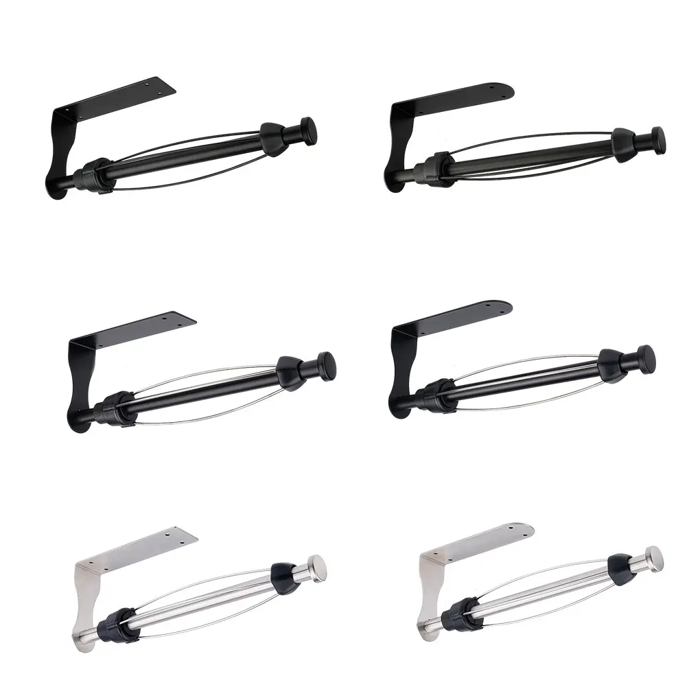 

Paper Holder Roll Stand Damping No Drill Puncture-free Cupboard Wall-mounted Kitchen Gadget Multipurpose Roller Rack Type