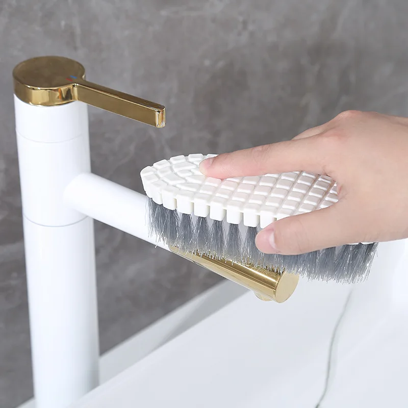 

Flexible Cleaning Brush Household Kitchen Hearth Vegetable Fruit Brush Bathroom Sink Washstand Brush Household Washing Supplies