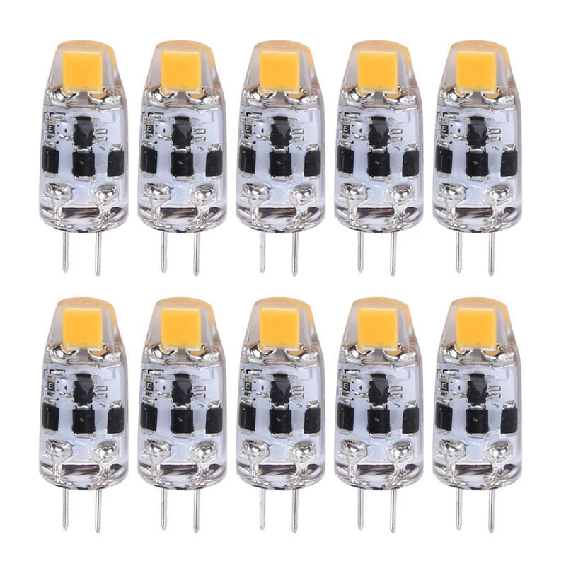 

G4 Bulb 2W G4 Led Bulb Is Equivalent To 20W G4 Halogen Bulb Replacement Part,G4 Base Ac/Dc12v-24V 10Pcs