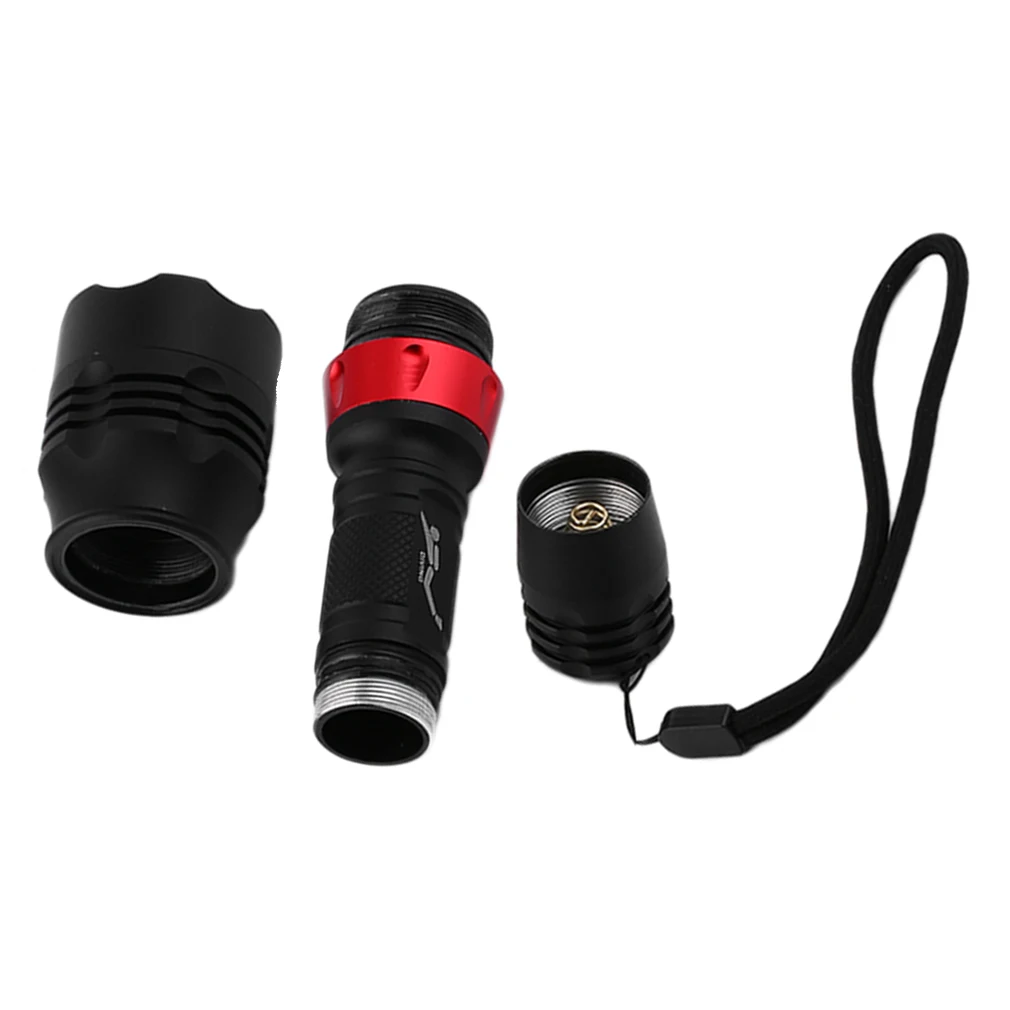 

T6 Mini LED Flashlight 300LM Lamp Adjustable Zoom Focus Torch Waterproof Flashlight Lamp For Fishing Camping Riding