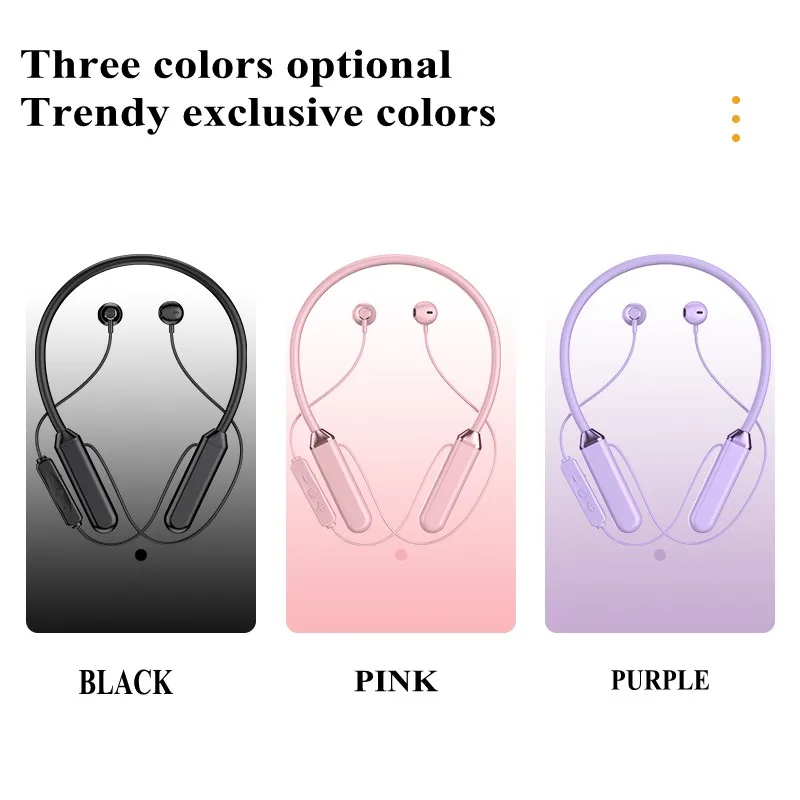 Спортивные водонепроницаемые наушники bluetooth 5 0 магнитные с шейным ободом