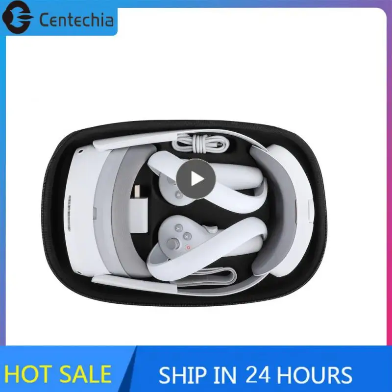 

For Pico 4 Protable Carrying Case Simple Shock Absorption And Compression Resistance Storage Bag Anti-scratch Portable