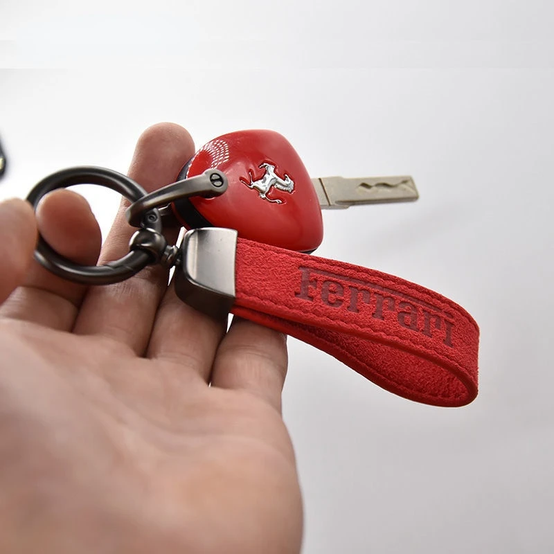 Для Ferrari кулон-брелок для автомобиля замшевая креативная фотоподвеска |