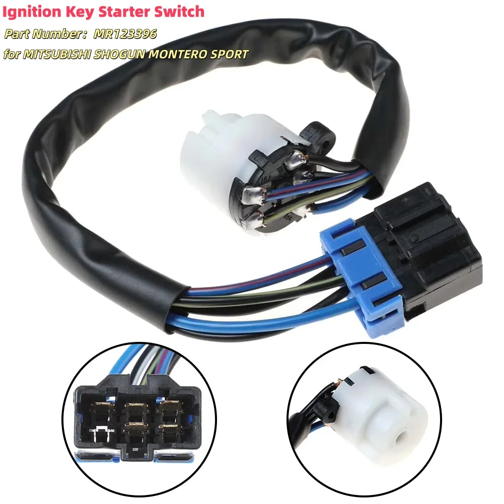 Улучшите систему зажигания вашего автомобиля с помощью переключателя стартера ключа зажигания MR123396 для MITSUBISHI Shogun Montero Sport