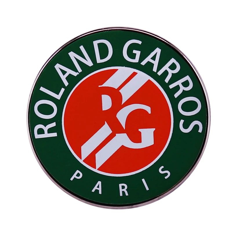 Roland garros paris logo значок брошь бижутерия |