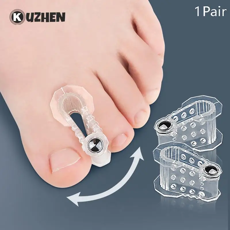 

1 пара магнитный разделитель для пальцев ноги при вальгусной деформации