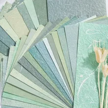 Solid Color Handmade Special Paper Hand Ledger Decorative Collage Scrapbooking Diary Album Labels Pads Packs Handmade Crafts