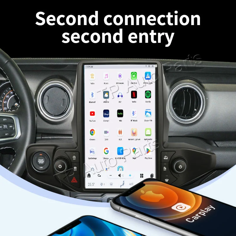 Автозапчасти TP 13 6 дюйма 8 + 128 ГБ система Android экран Тесла Gps-навигация