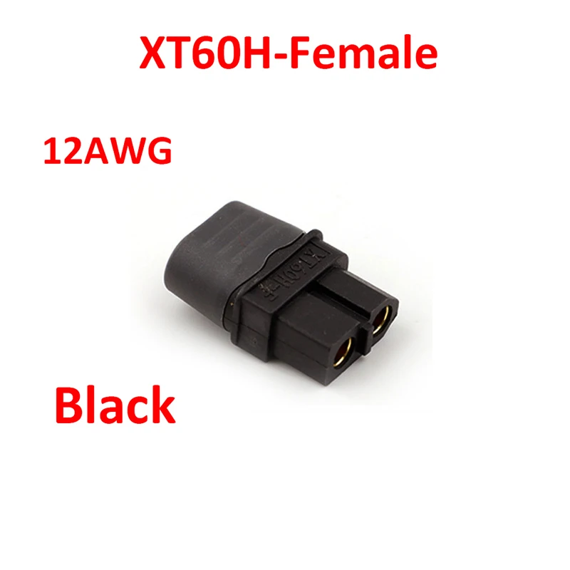 Никелированные разъемы питания XT60H (XT60 Upgrade) Папа-мама с оболочкой 1 шт.