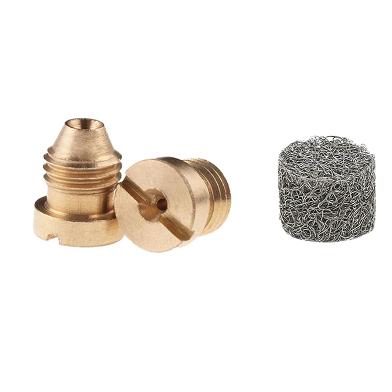 

12X Foam Cannon Orifice Tips Nozzle For Snow Foam Lance 3000 Psi 1.10Mm Orifice Screw Nozzle Tip With Mesh Filter