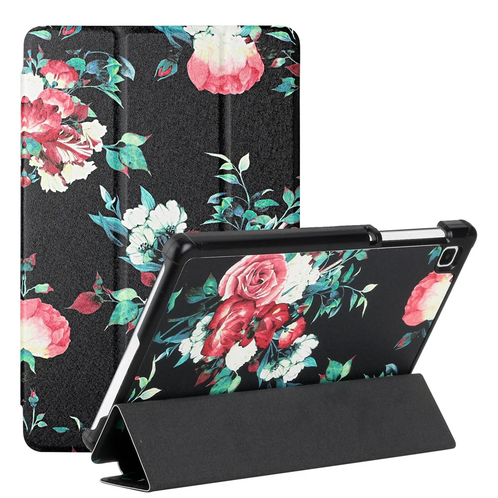 

Чехол для планшета Samsung Galaxy Tab A7 Lite 8,7 дюйма 2021 дюйма, трехскладной кожаный чехол с принтом для Samsung Tab A7 Lite SM-T220