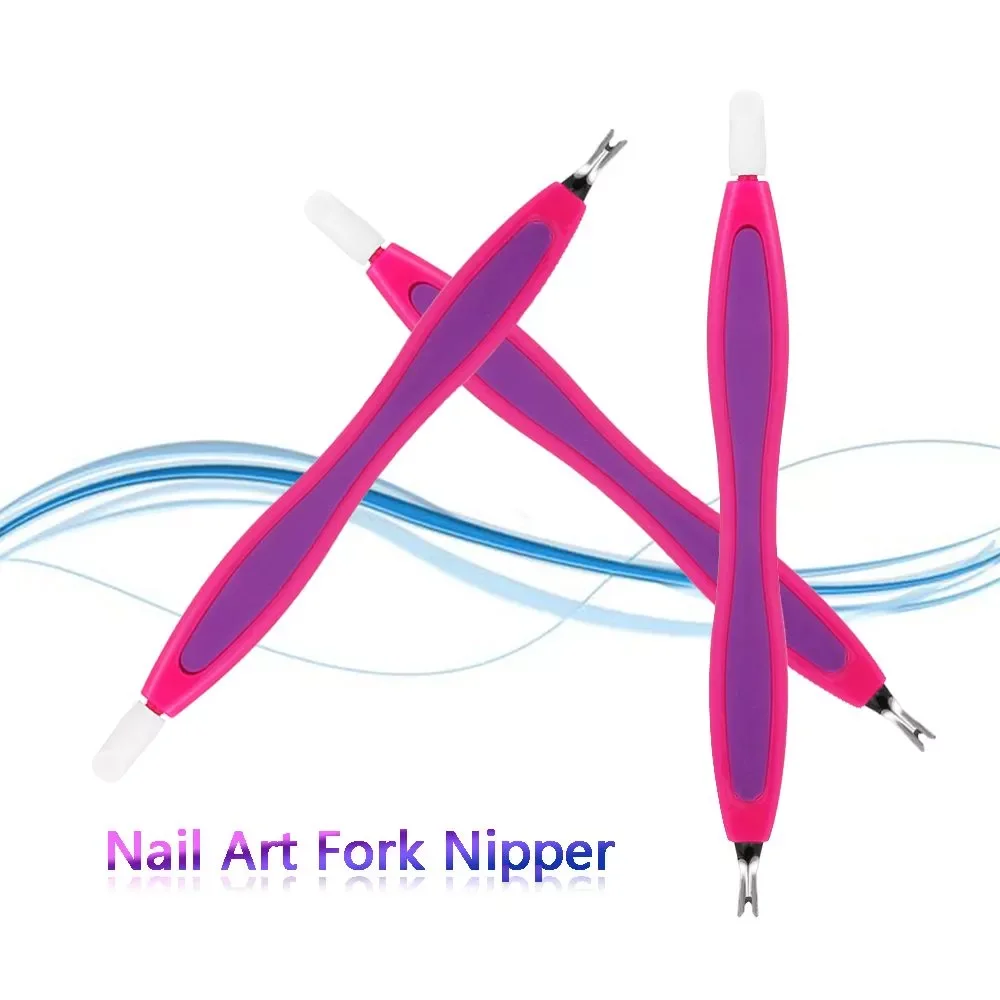 

Женский двухсторонний кусачки для ногтей V-образный триммер для удаления кутикулы и омертвевшей кожи инструмент для маникюра