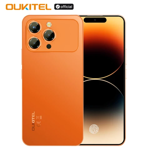 Смартфон OUKITEL P1 PRO Android 15, 6,7-дюймовый мобильный телефон FHD+ AMOLED, 120 Гц, 24 (8 + 16 ГБ + 512 ГБ ПЗУ, двойной 4G, аккумулятор 5150 мАч