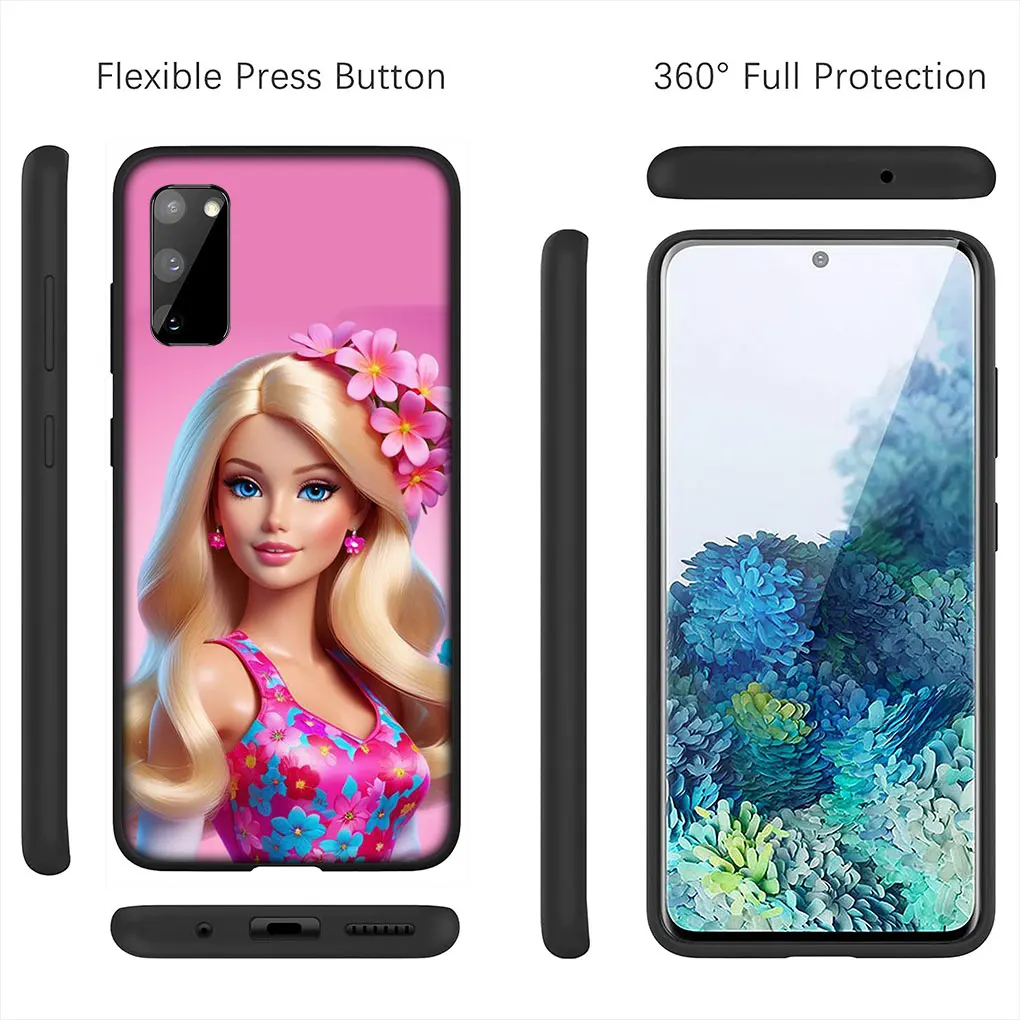 Poster B-Barbies Princess Girl Casing for Samsung Galaxy A10 A20 A22 A30 A31 A32 A50 A51 A52 A53 A72 A33 A71 Phone Cover Case