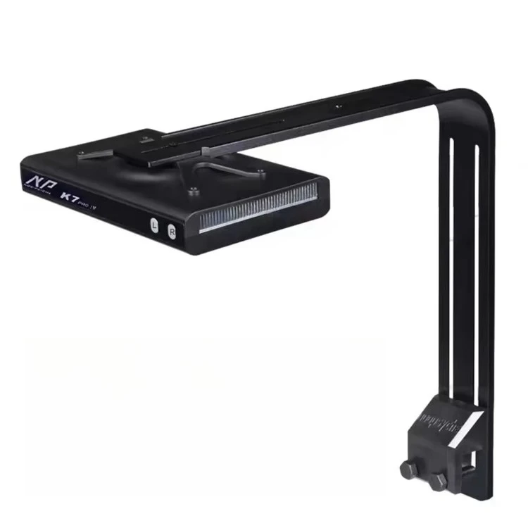 Фото Светодиодный светильник NP K7 PRO IV 100W Noopsyche для аквариумов с кораллами (SPS, LPS), морских рифов и соленой воды, полный спектр, новинка 2026 года №1