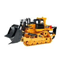 bulldozer toy fashion kids toy collectible heavy excavator model toy for gift construction toy diecast toy