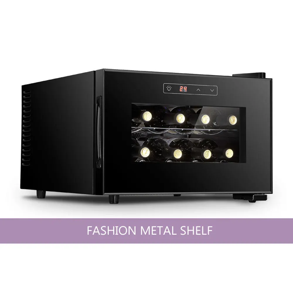 Thermostat Wine / Tea Cooler Refrigerator Small Red Wine Cabinet For Household Use